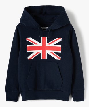 Sweat garçon à capuche avec motif vue1 - GEMO (ENFANT) - GEMO