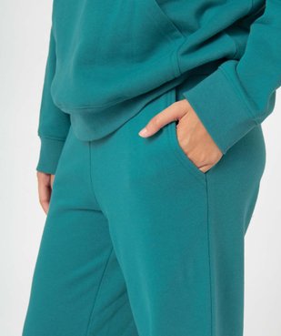 Pantalon femme en maille coupe ample vue2 - GEMO(FEMME PAP) - GEMO