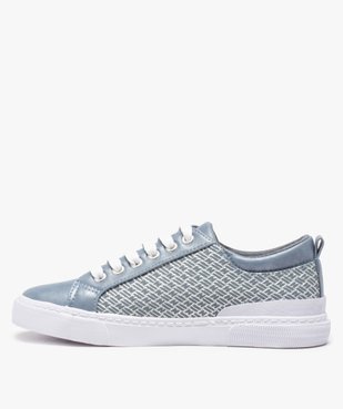 Tennis femme métallisés et fermeture lacets vue3 - GEMO (SPORTSWR) - GEMO