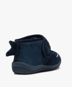 Chaussons bébé garçon montants dinosaure vue4 - GEMO 4G BEBE - GEMO