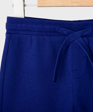 Short en maille avec ceinture ajustable bébé garçon vue5 - GEMO 4G BEBE - GEMO