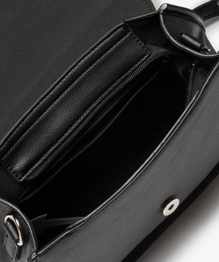 Sac femme forme arrondie avec bandoulière amovible vue3 - GEMO (ACCESS) - GEMO