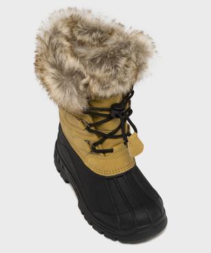 Boots de neige avec doublure chaude garçon - Buggy vue5 - BUGGY - GEMO