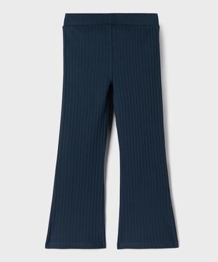 Legging flare en jersey côtelée fille vue3 - GEMO 4G FILLE - GEMO