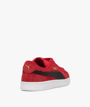 Tennis homme bicolores dessus cuir – Puma Smash V2 vue4 - PUMA - GEMO