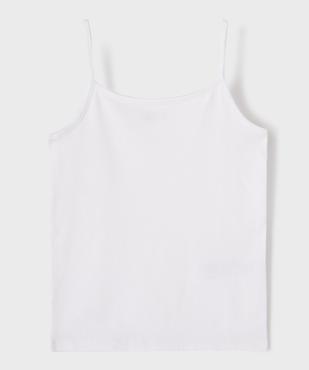 Débardeur à fines bretelles fille vue7 - GEMO (ENFANT) - GEMO