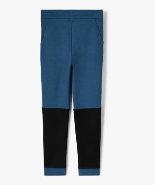 Pantalon de sport garçon en maille extensible à taille élastiquée vue3 - GEMO (JUNIOR) - GEMO