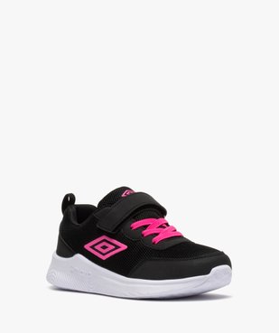 Chaussures de running fille bicolores à scratch - Umbro vue2 - UMBRO - GEMO