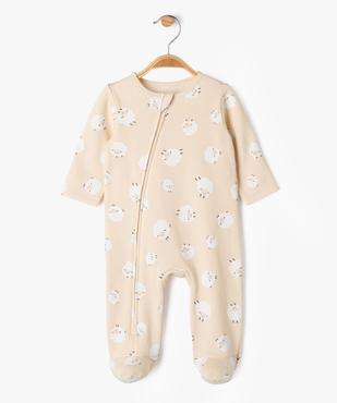 Pyjama en molleton doux et chaud bébé vue1 - GEMO(BB COUCHE) - GEMO