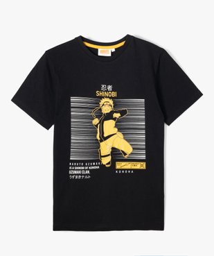 Tee-shirt à manches courtes avec motif manga garçon - Naruto vue1 - NARUTO - GEMO