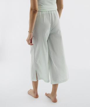Pantalon de pyjama à motif vichy femme vue3 - GEMO(HOMWR FEM) - GEMO