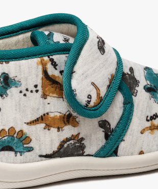 Chaussons garçon bottillons imprimés à fermeture scratch vue6 - Nikesneakers C4G GARCON - Nikesneakers