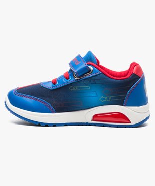 Baskets en toile avec motif et semelle clignotante - Pat Patrouille vue3 - PAT PATROUILLE - GEMO