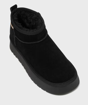 Boots fourrées plateforme femme - LuluCastagnette vue5 - LULUCASTAGNETTE - GEMO