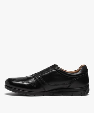 Derbies homme confort en cuir uni – Pierre Cardin Diffusion vue3 - PIERRE CARDIN D - GEMO
