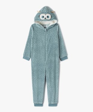 Combinaison pyjama enfant motif chouette vue1 - GEMO (ENFANT) - GEMO