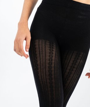 Collants épais fantaisie femme vue2 - GEMO(HOMWR FEM) - GEMO