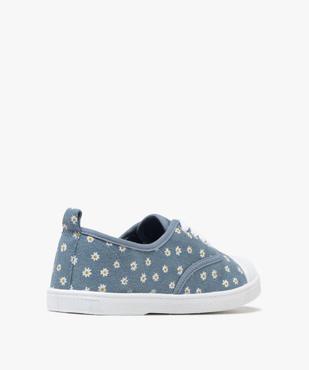 Baskets en toile fleurie et bout en gomme fille vue4 - VALENTINA BALDA - GEMO