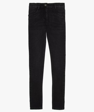 Jean fille coupe slim extensible 4 poches vue1 - GEMO (JUNIOR) - GEMO