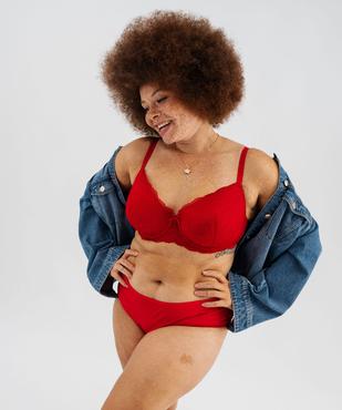 Soutien-gorge emboitant à armatures femme grande taille vue1 - GEMO(HOMWR FEM) - GEMO