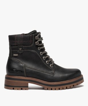 Boots femme à semelle crantée – Tom Tailor vue1 - TOM TAILOR - GEMO