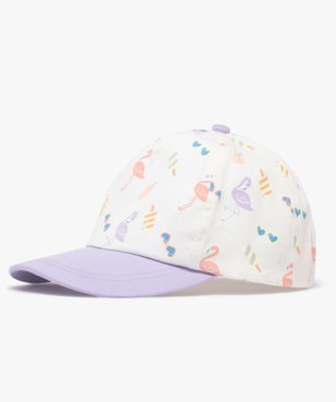 Casquette à motifs estivaux fille vue2 - GEMO (ENFANT) - GEMO