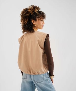 Blouson léger à manches amovibles femme vue5 - GEMO(FEMME PAP) - GEMO