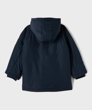 Blouson à capuche avec doublure chaude garçon - LuluCastagnette vue4 - LULUCASTAGNETTE - GEMO