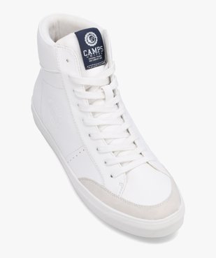 Baskets femme mid-cut unies à lacets – Camps United vue5 - CAMPS UNITED - GEMO