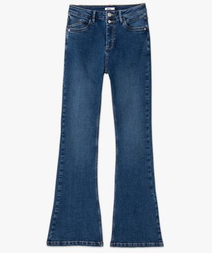 Jean femme coupe bootcut taille haute vue4 - GEMO 4G FEMME - GEMO