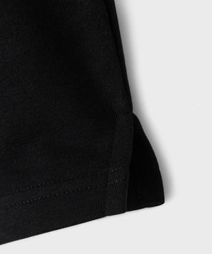 Short ample en maille French Terry fille vue3 - GEMO 4G FILLE - GEMO