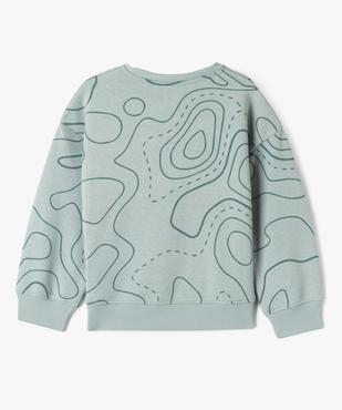 Sweat oversize intérieur bouclette garçon vue3 - GEMO (ENFANT) - GEMO