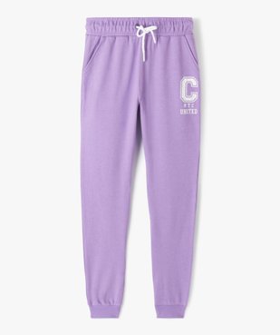 Pantalon de jogging fille avec logo patiné – Camps United vue2 - CAMPS UNITED - GEMO