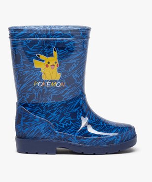 Bottes de pluie garçon Pikachu - Pokémon vue1 - POKEMON - GEMO