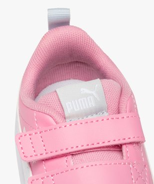 Baskets fille bicolores à scratchs – Puma Courtflex vue6 - PUMA - GEMO