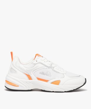 Baskets femme bicolores en mesh style running - Ellesse vue1 - ELLESSE - GEMO