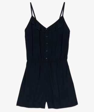Combi-short femme à fines bretelles vue4 - GEMO(FEMME PAP) - GEMO