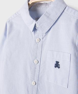 Chemise à carreaux bébé garçon - LuluCastagnette vue3 - LULUCASTAGNETTE - GEMO