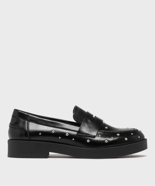 Mocassins avec clous métalliques sur semelle plateforme femme - Follow Me vue2 - FOLLOW ME - GEMO