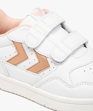 Baskets fille à double scratch avec détails métallisés - Hummel vue6 - HUMMEL - GEMO