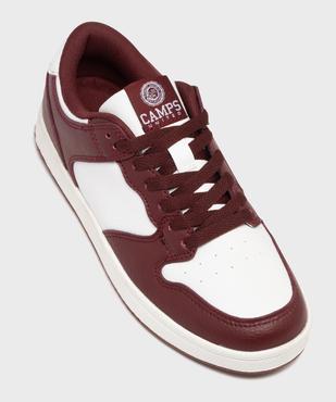 Baskets basses bicolores et grainées femme - Camps United vue6 - CAMPS GEMO FOR GOOD - GEMO