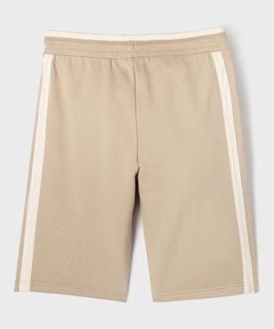 Bermuda en maille French Terry garçon - Camps United vue4 - CAMPS GEMO FOR GOOD - GEMO