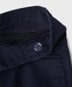 Pantalon slim fille avec taille ajustable vue2 - GEMO (ENFANT) - GEMO