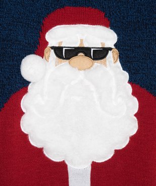 Pull de Noël garçon avec motif en maille peluche vue2 - GEMO (ENFANT) - GEMO