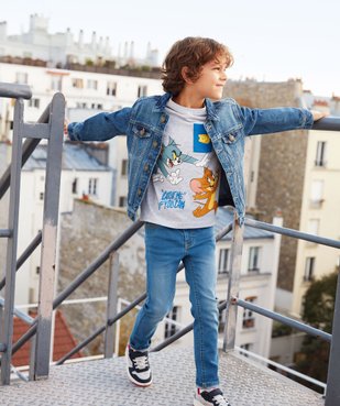 Tee-shirt garçon avec motif XXL – Tom and Jerry vue6 - TOM ET JERRY - GEMO