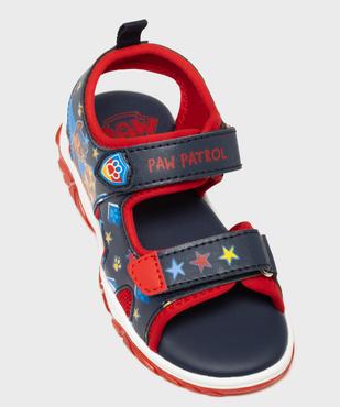 Sandales à scratch look sportswear garçon - La Pat’Patrouille vue5 - PAT PATROUILLE - GEMO