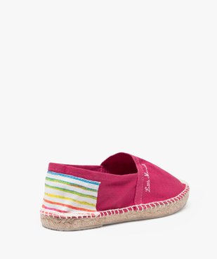 Espadrilles femme à talon plat - Little Marcel vue3 - LITTLE MARCEL - GEMO