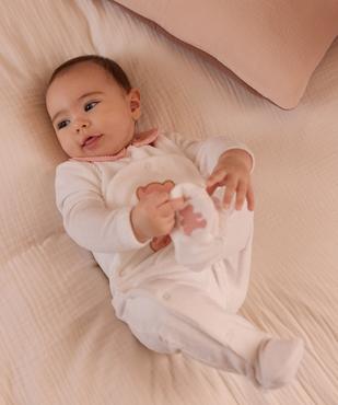 Pyjama en velours côtelé à col Claudine bébé - LuluCastagnette vue6 - LULU CASTAGNETTE GEMO FOR GOOD - GEMO