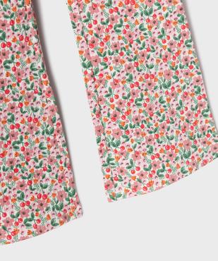 Legging flare fille vue3 - GEMO 4G FILLE - GEMO