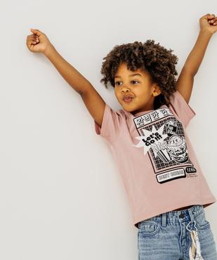 Tee-shirt manches courtes avec motif XXL garçon vue5 - GEMO 4G GARCON - GEMO